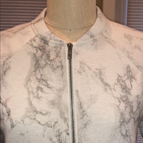 Eleven Paris Ichi x Tira Marble Print Bomber - Picture 6 of 8